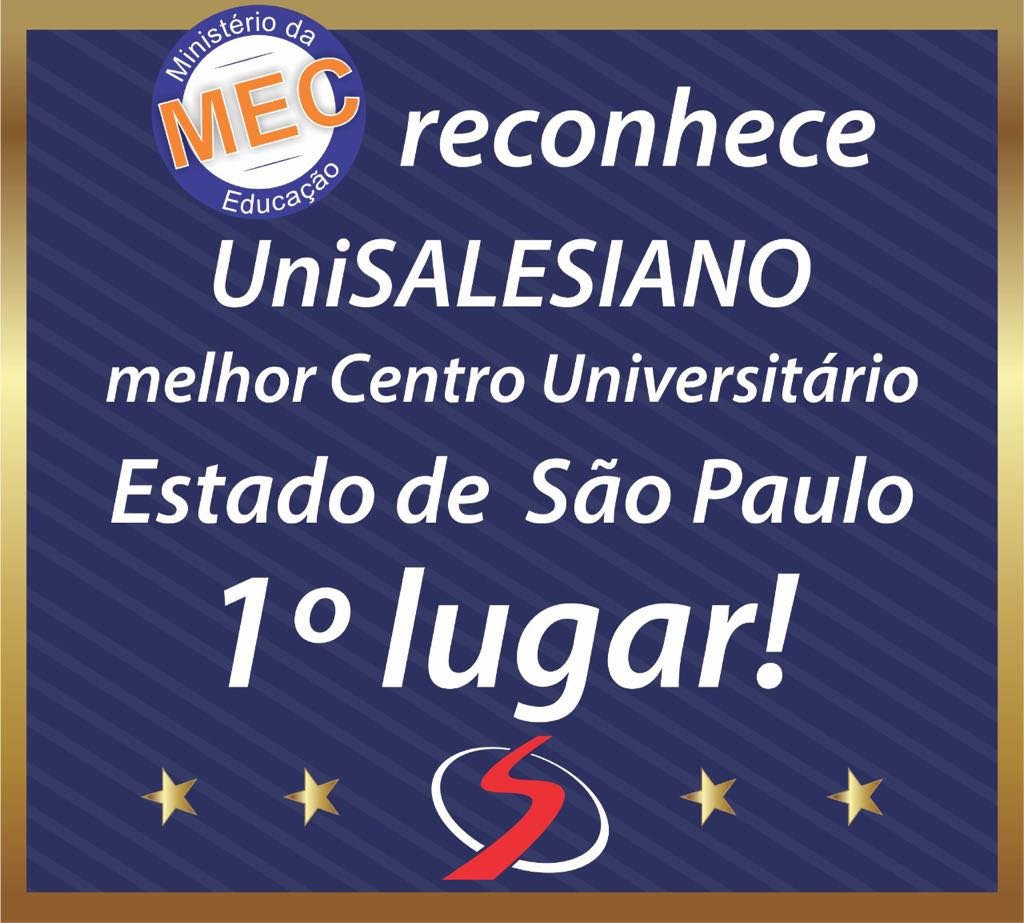 Reconhecimento recebido pelo curso